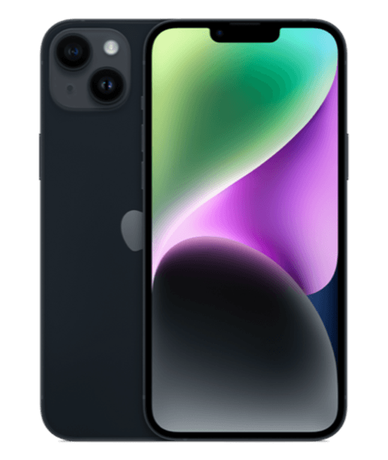 iPhone 14 Plus in Midnight