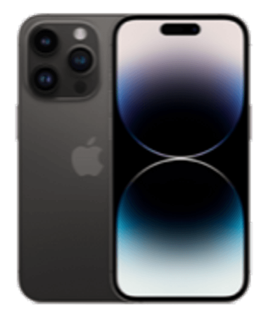 iPhone 14 Pro in Space Black