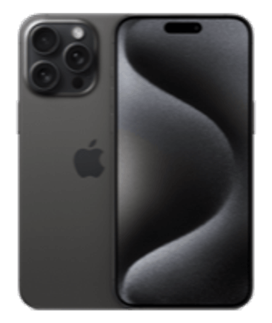 iPhone 15 Pro Max in Black Titanium