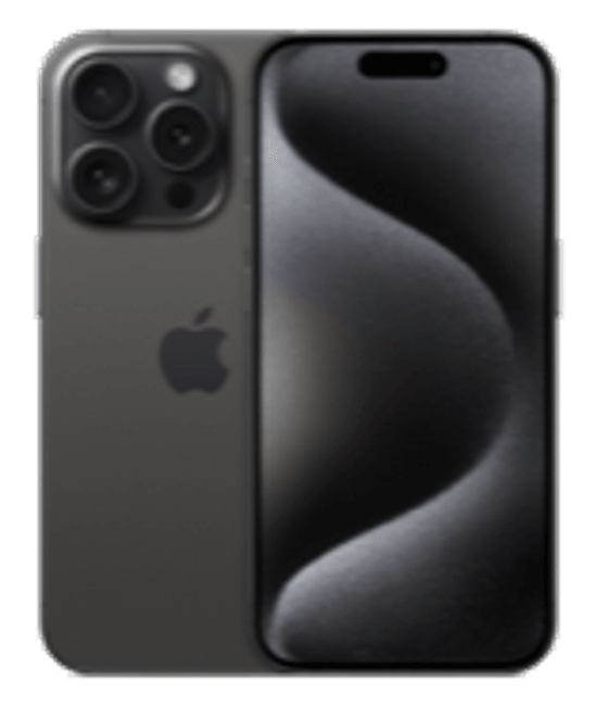 iPhone 15 Pro in Black Titanium