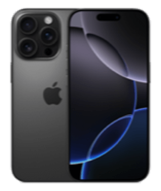 iPhone 16 Pro in Black Titanium