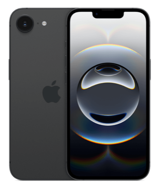 iPhone 16e in Black