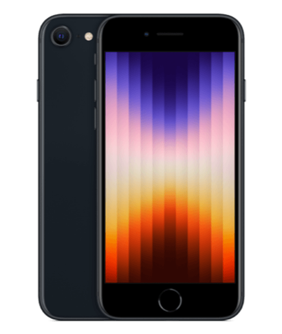 iPhone SE (3rd generation) in Midnight