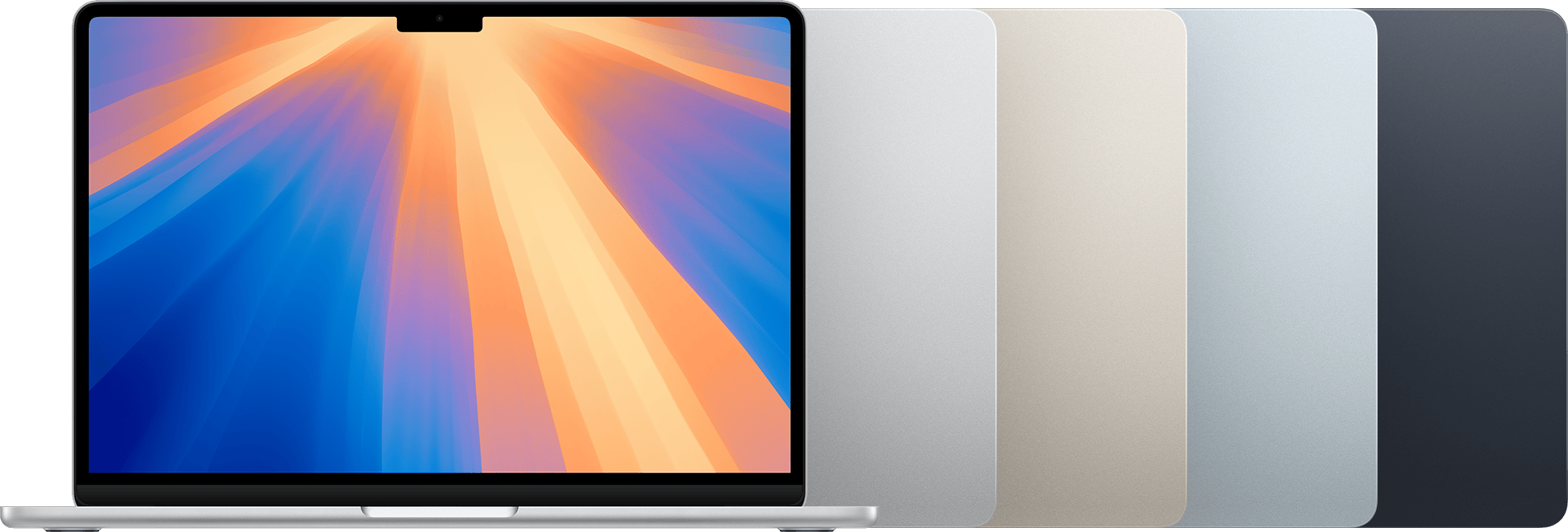 MacBook Air (M4) 13-inch & 15-inch in Sky Blue